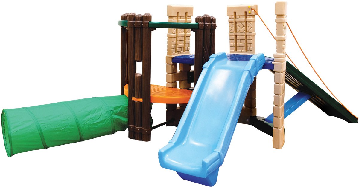 Aire de jeux Little Tikes avec toboggan et tunnel de jeu - équipement de jeu
