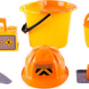 Toys Cavallino Toys Cavallino Brick Set avec outils et casque, 6dlg.