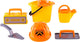 Toys Cavallino Toys Cavallino Brick Set avec outils et casque, 6dlg.