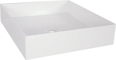 Differnz jura lavabo carré 42x42x10cm poly