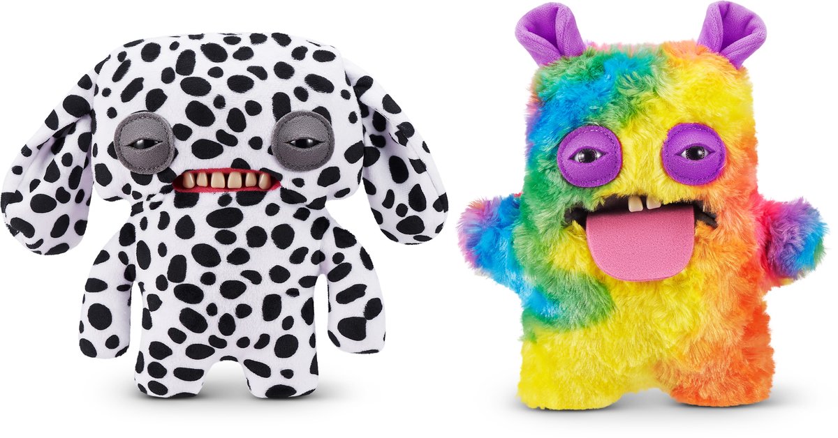 Fuggler fesses laids animaux 23 cm série 1 de 2 pack zuru