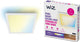 Plafonnier Wiz Panneau LED - 30 x 30 cm - lumière blanc chaud à froid - éclairage LED intelligent - 12w - carré - blanc