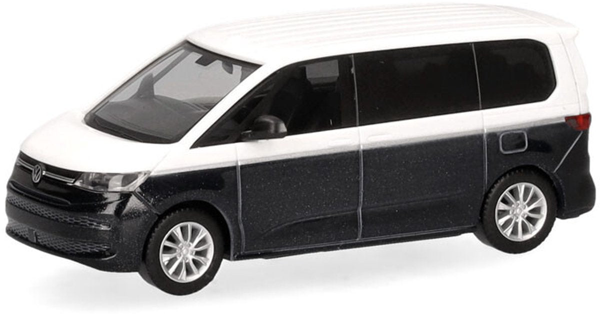 Herpa vw multivan bicolore, blanc bleu métallisé