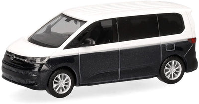 Herpa vw multivan bicolore, blanc bleu métallisé
