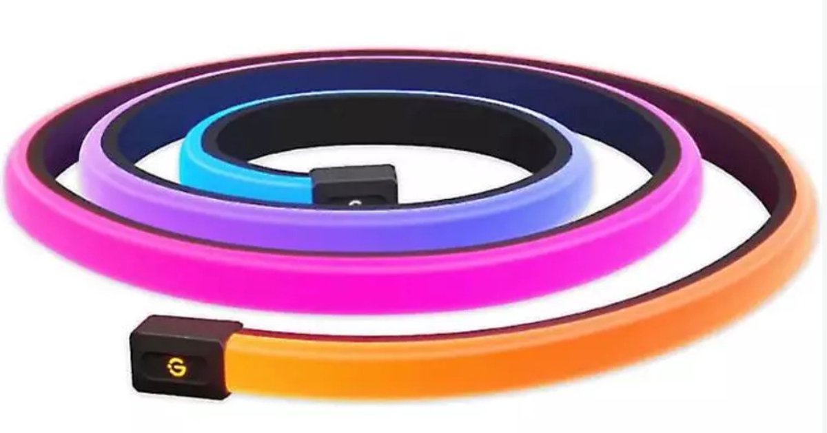 Lampe de table de jeu Govee Neon - 2 m de bande LED h61c2, ensemble complet 24 V, 100 V, 240 V RVB 1 pièce(s)