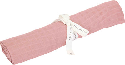 Lange Little Dutch - taille 120 cm - couches hydrophiles filles - rose blush, rose - pur