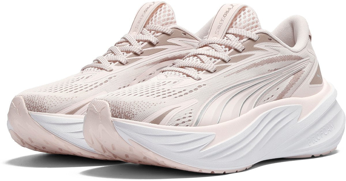 Puma maxima pro chaussures de sport unisexes - fleur de jasmin-rose latte-argent