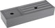 Differnz Organisateur de tiroirs avec couvercle - Rangement à tiroirs coulissants - Plateaux de rangement - Plateaux de tri en plastique - 32 x 11 x 6 cm - Gris