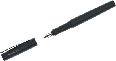 Stylo plume Faber-castell - stylo poly - plume f - noir - fc-241006