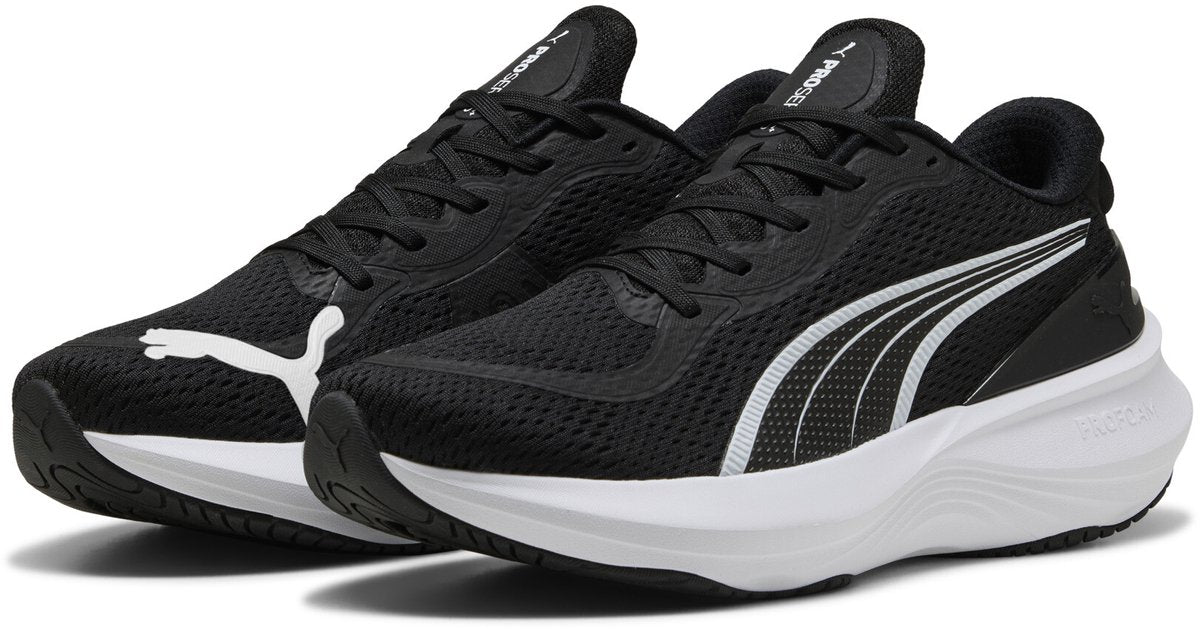 Chaussures de sport unisexe Puma scend pro 2 - noir-blanc