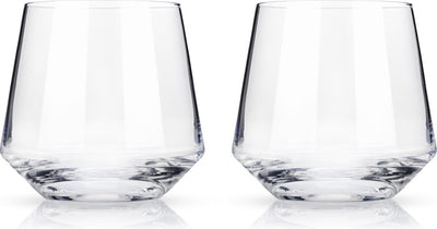 Verre à cocktail Viski raye - cristal - 354ml - 2 pièces