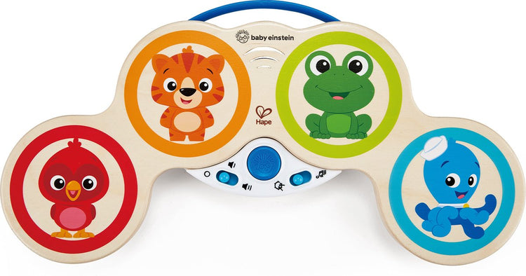 H-einstein baby einstein x hape baby drummer – batterie musicale avec technologie Magic Touch pour bébés à partir de 6 mois
