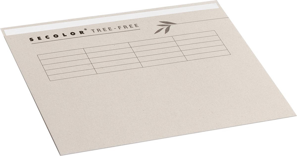 Jalema protège-classeurs secolor sans arbre pour ft a4 (22,5 x 31 cm) avec tabrand, beige