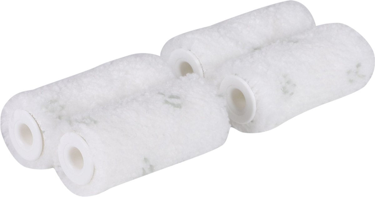 Rouleau de finition en microfibre Copenhagen pro - couche 9 mm - 12 cm - double épaisseur - (4 pièces)