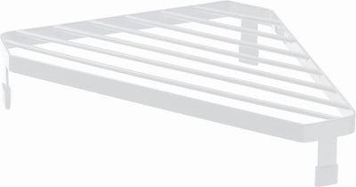 Support d'angle Yamazaki pour cuisinière - tour - blanc