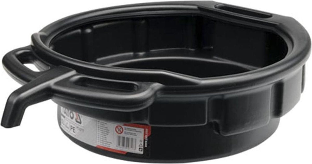 Yato yt-0717 - récipient de collecte d'huile - 15l - plastique - déplacement en toute sécurité