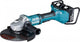 Makita dga900pt2 Kit de meuleuse d'angle avec batterie Li-ion 36 V (2 x 18 V) (2 x batterie 5,0 Ah) en étui - 230 mm - sans balais