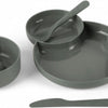 Dantoy Children's Service Olive Green, 7dlg.