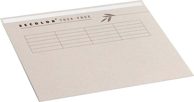 Jalema protège-classeurs secolor sans arbre pour ft folio (22,5 x 34,8 cm) avec tabrand, beige