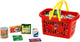 Klein Toys magasin de jouets panier avec des produits allemands