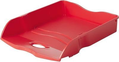 Corbeille à courrier Han - re-loop - 259 x 351 x 63 mm - rouge - empilable et emboîtable - 100% recyclé - ha-10298-917