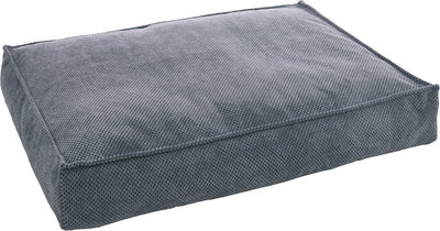 Flamingo reno - coussin chiens - coussin reno rectangulaire+fermeture éclair+bord bleu clair 100x70x16cm - 1pc - 138642 - 1pc