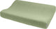 Housse de matelas à langer bébé Meyco teddy - vert olive - 50x70cm