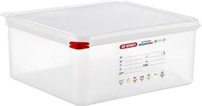 Boîte de conservation des aliments Araven. gn2-3 13,5l h15cm polypropylène
