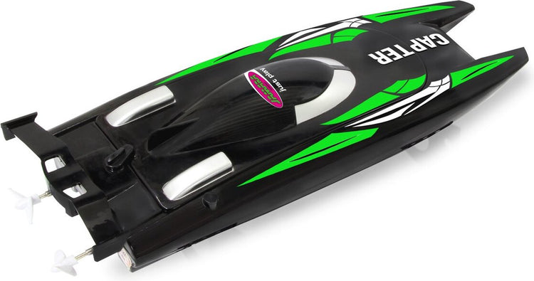 Jamara speed boat junior 32 x 9,5 x 5,5 cm noir vert 4 pièces