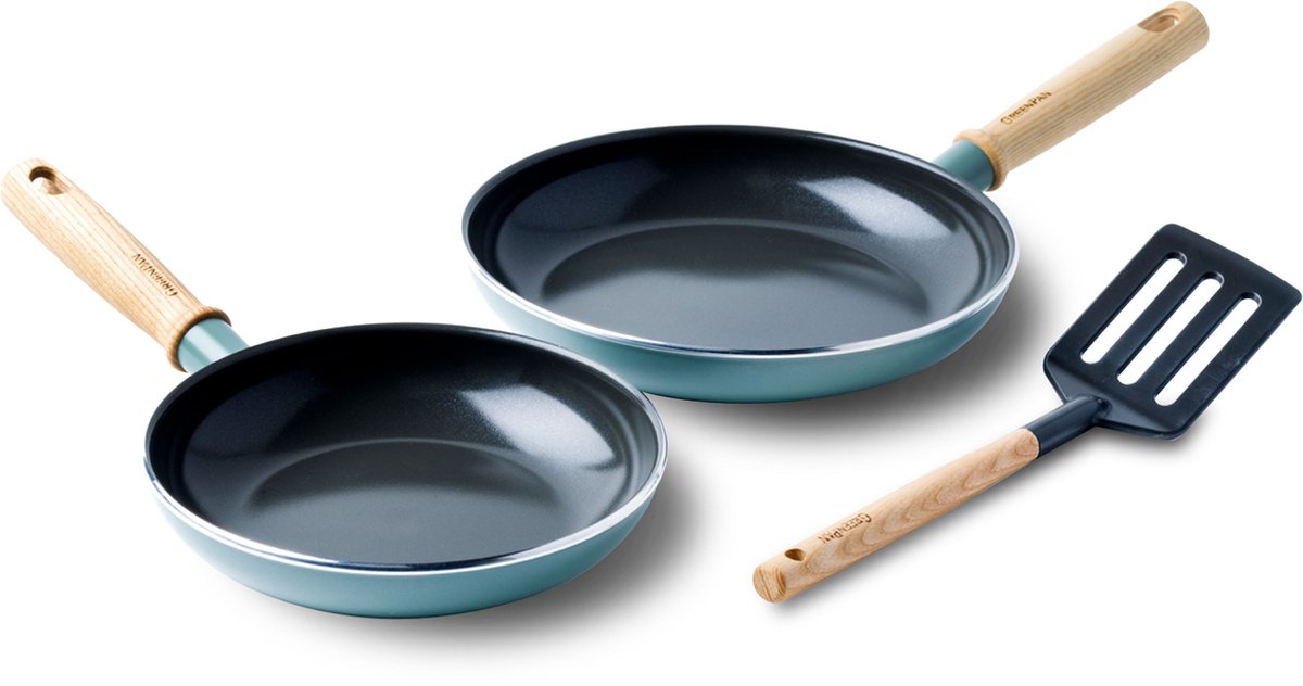Greenpan Ceramic Nastick Fry-Tile ensemble 3 pièces
