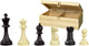 Pièces d'échecs Philos nerva roi hauteur 95 mm
