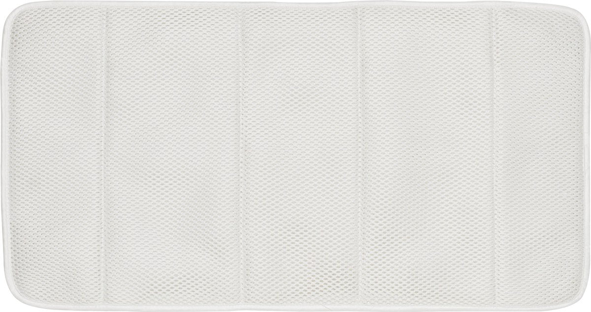 Sealskin confort sécurité - tapis antidérapant 39x79 cm - polyester - blanc