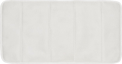 Sealskin confort sécurité - tapis antidérapant 39x79 cm - polyester - blanc