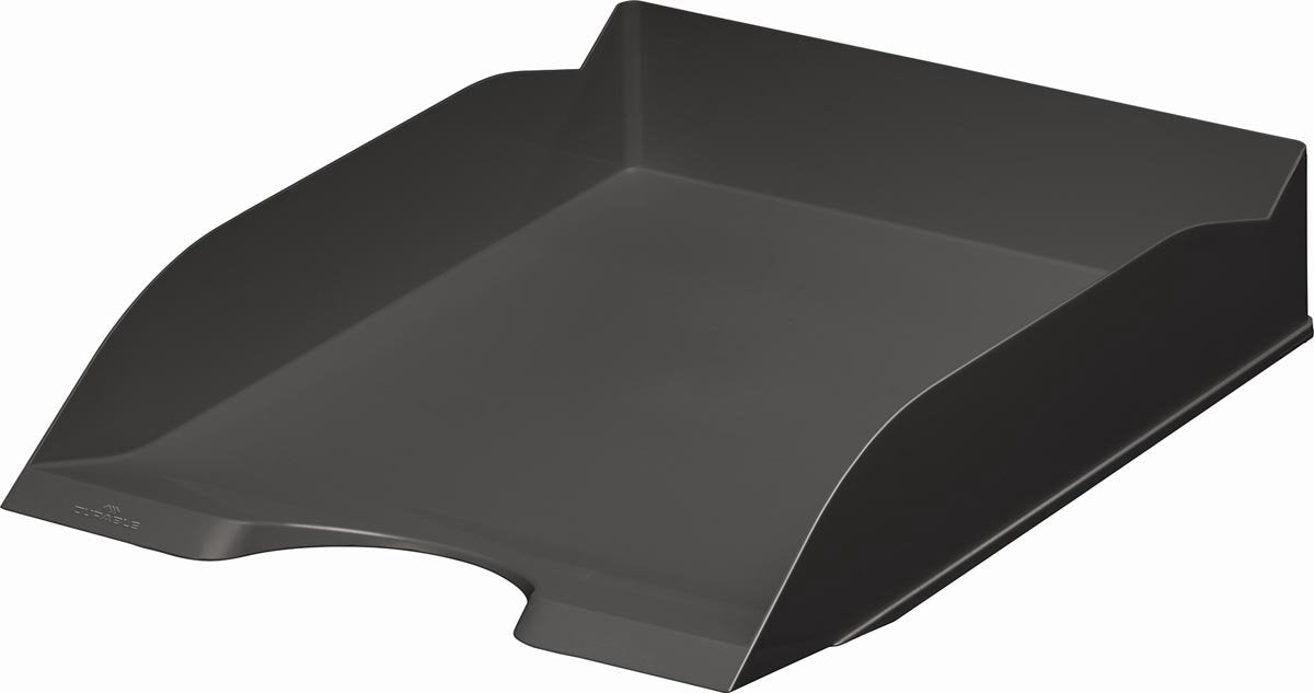 Corbeille à courrier durable a4 eco noir ds6