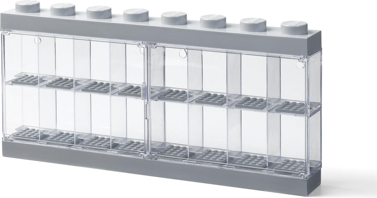 Chambre Copenhague LEGO MINIFIGUREN Affichage Case 16 Gray