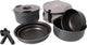 Bo-camp - set de poêles - camping - 7 pièces - aluminium