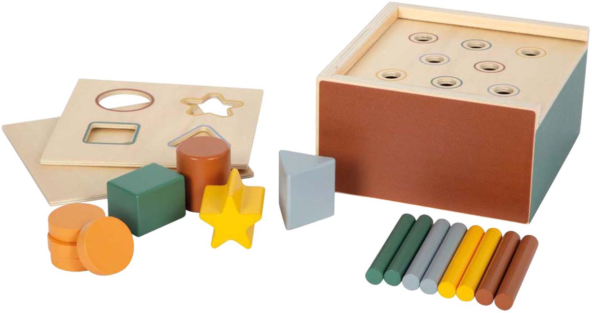 Small foot - jeu de mise en forme Montessori en bois fsc