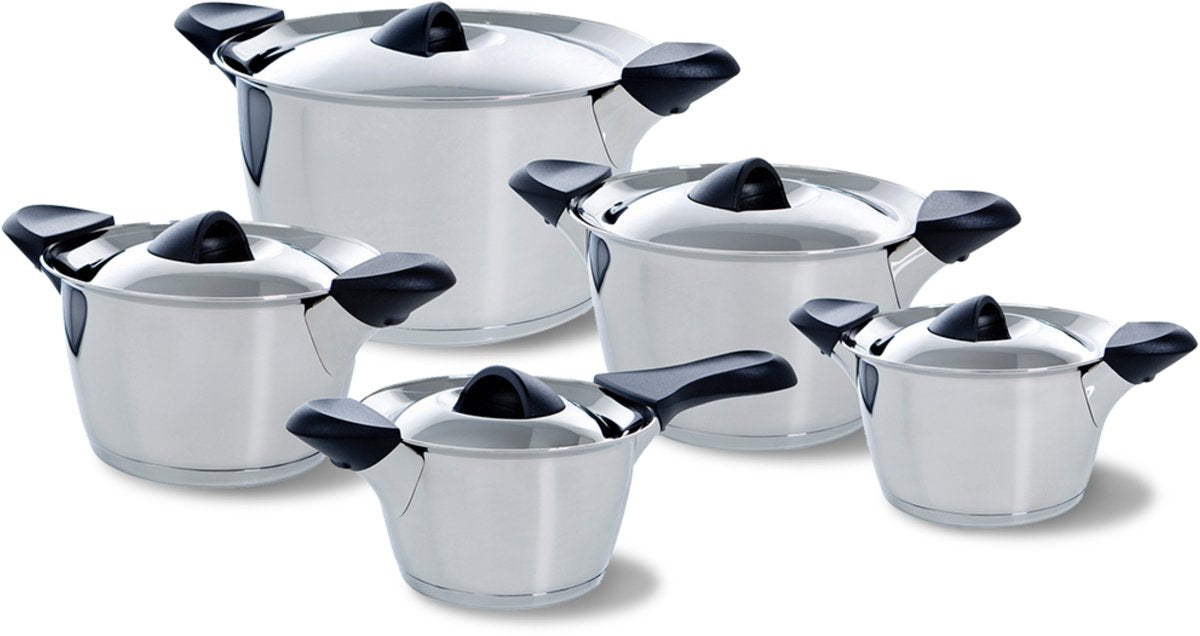 Ensemble de marmites classiques Bk q-linair – 5 pièces