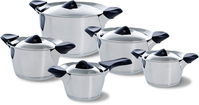Ensemble de marmites classiques Bk q-linair – 5 pièces