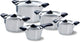 Ensemble de marmites classiques Bk q-linair – 5 pièces