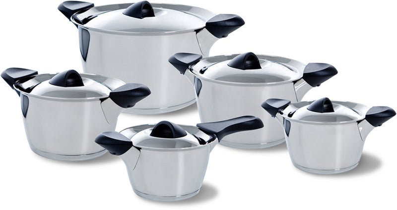 Ensemble de marmites classiques Bk q-linair – 5 pièces