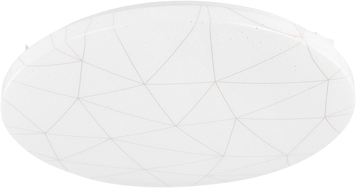 Plafonnier courant Eglo - LED - 38 cm - blanc