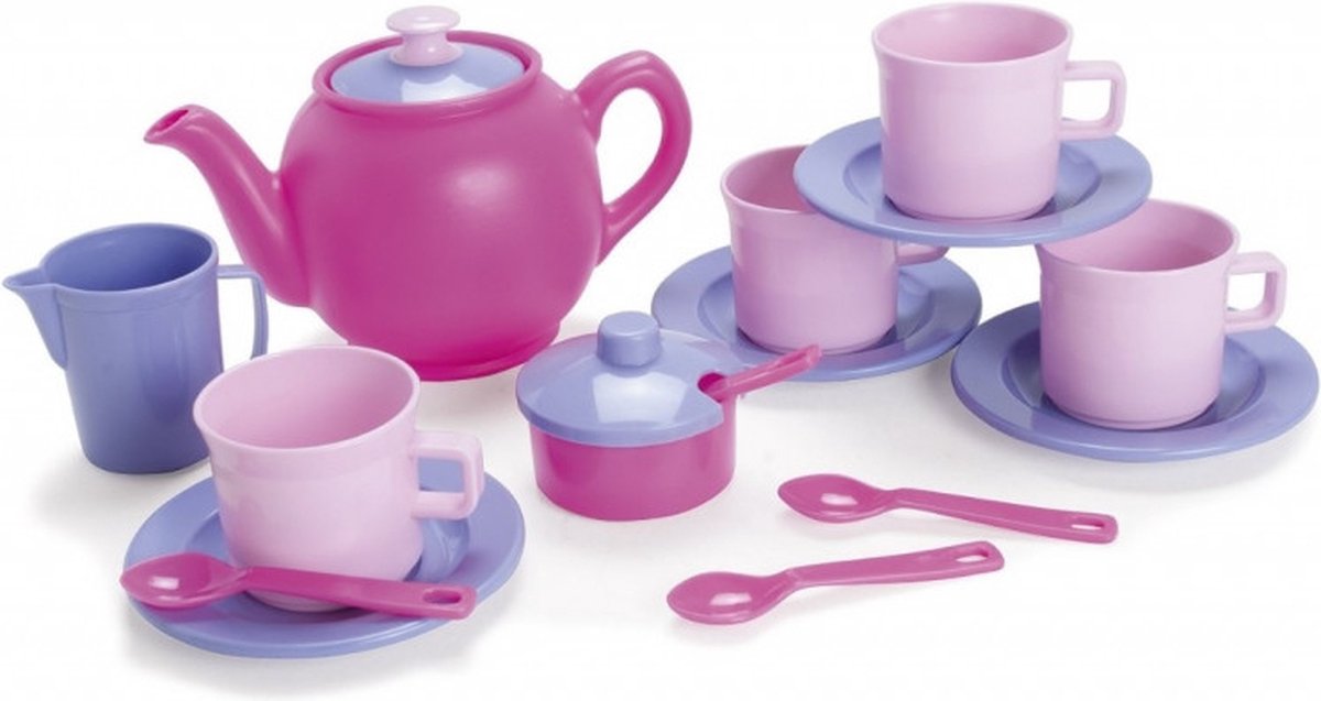 Service à thé rose Dantoy pour enfant