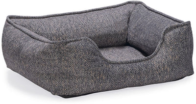 Beeztees mua - lit orthopédique pour chien - gris marron - 60x50x5 cm