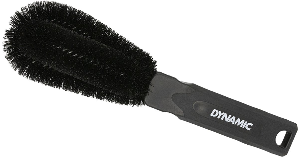 Roue dynamique et brosse à composants