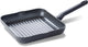 Poêle grill Bk Universe 26x26 cm - revêtement antiadhésif sans PFA - poêle grill induction - poêle céramique - passe au four jusqu'à 160°c - poignée froide - granit noir