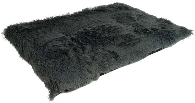 Duvo plus snug - coussin de banc - xl - 107x71x7cm - gris foncé - doux - lavable