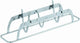 Support à poisson barbecue Rösle - 3 pièces - 34,5x8x7 cm