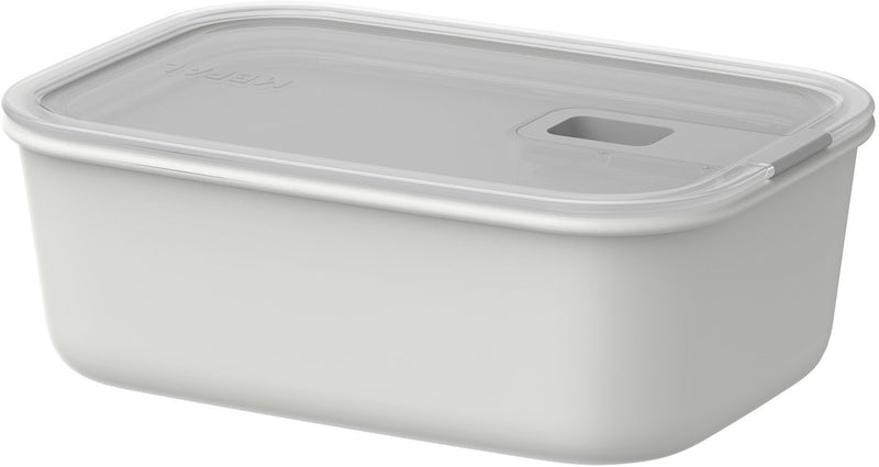 Récipient alimentaire Mepal easyclip - 1 l - récipient alimentaire à fermeture coulissante - convient au micro-ondes. four à vapeur. réfrigérateur et congélateur - blanc nordique