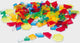 Tickit blocs géométriques creux - transparent